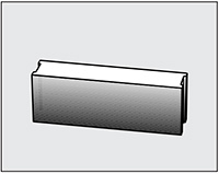 Bloc plein 10x20x50 B80