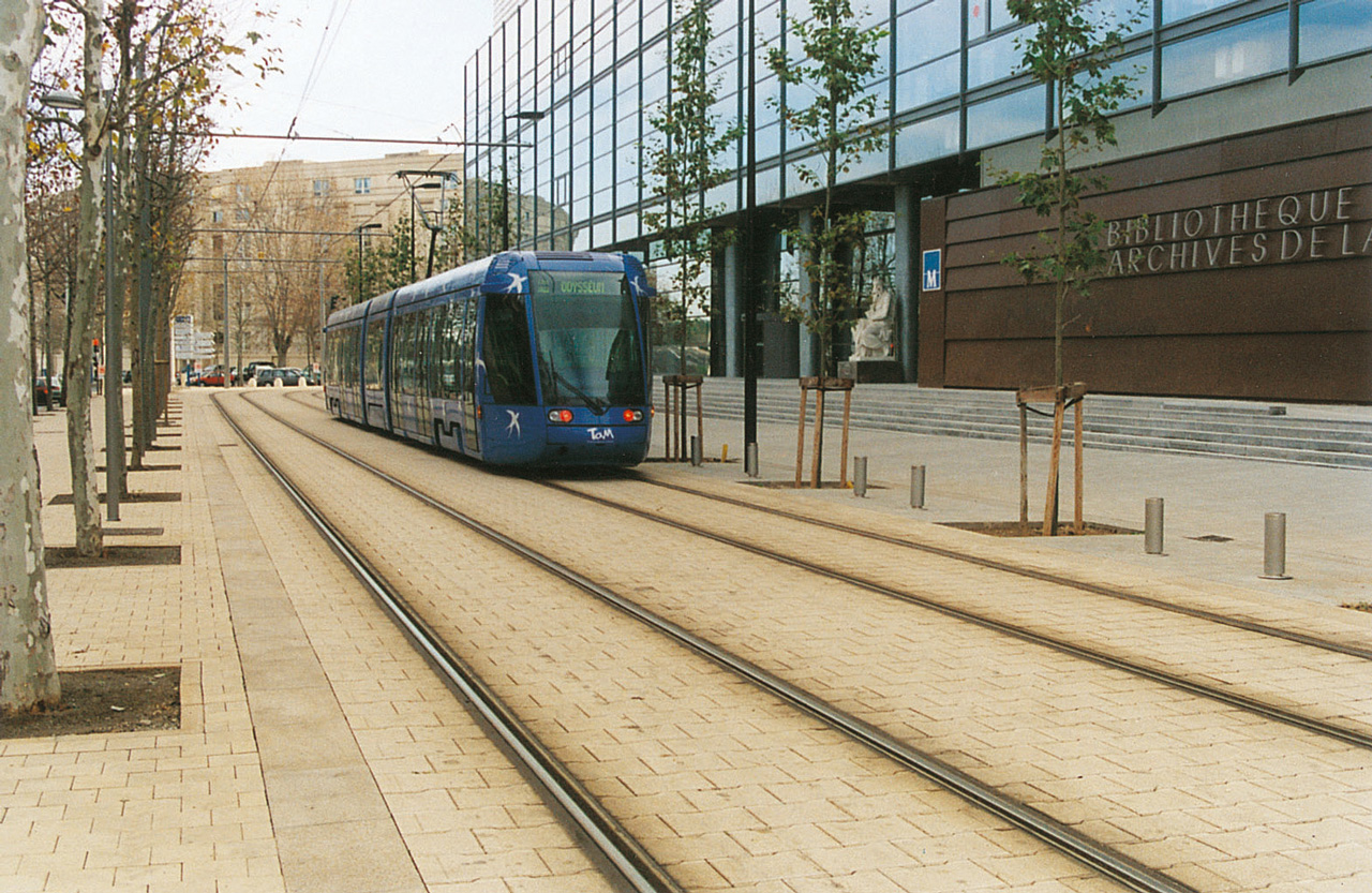 BASALTINE - Tramway de Montpellier Ligne 1